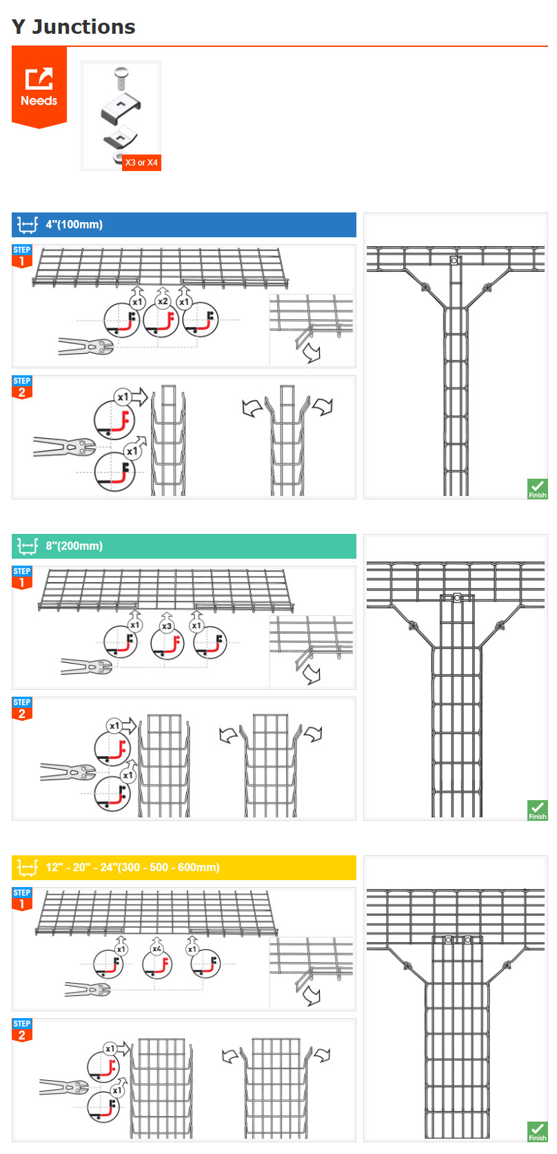 Y Junctions